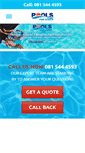 Mobile Screenshot of poolsforafrica.co.za